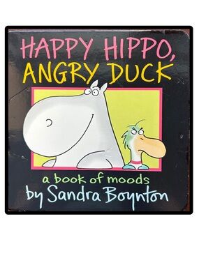 BUNDLE & SAVE 🎉 Happy Hippo, Angry Duck Board Book by Sandra Boynton